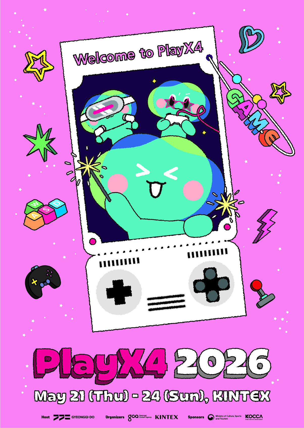 韓国のゲーム展示会「2026 PlayX4」が5月21日から開催。通訳サポート、ビジネスマッチング支援なども付属するB2B商談会も…