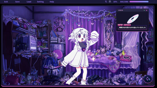 「巫女みこナース・愛のテーマ」など多数の電波ソングを収録。リズムアドベンチャーゲーム「ゆんゆん電波シンドローム」が発売開始