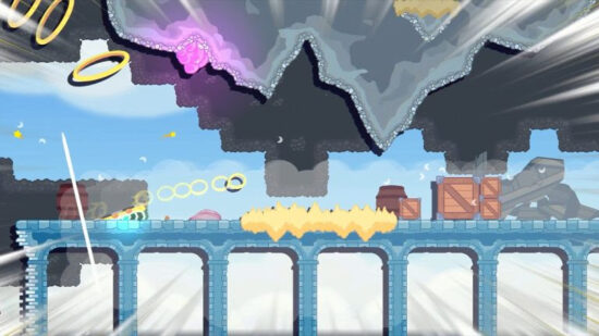 天使の輪になって天国を目指す音速アクションゲーム「オレオール キボウのツバサ」が発売開始。PS5はサントラなどが付属する限定版も発売