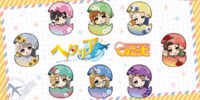 アニメ『ヘタリア World★Stars』より、キャラクターが卵の中からヒョコッと顔を出す【ひょこっとシリーズ】のトレーディング缶バッジとトレーディングアクリルスタンドキーホルダーが登場！