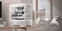 Antec、フロントとサイドに曲面強化ガラス搭載ミドルタワーPCケースのホワイトモデル「C6 Curve Air White」発売
