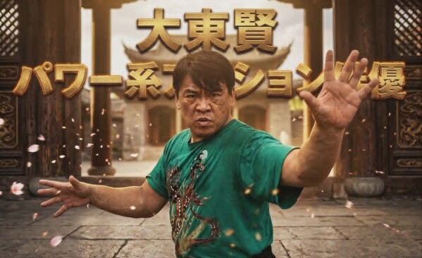 アクション俳優・大東賢氏、“重量感”と“実戦性”を追求した「パワー系アクション」が注目
