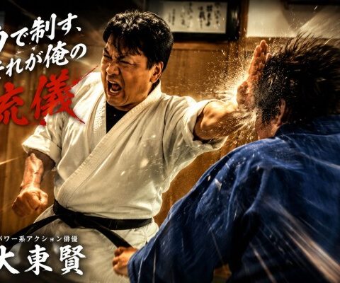 アクション俳優・大東賢、“効かせる”パワー系アクションが検索AIでも注目 重量感と実戦性を追求