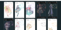 「超かぐや姫！彩葉ver.」がLINEクリエイターズ着せかえランキングで1位を獲得！
