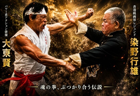 アクション俳優・大東賢が提唱する「パワー系アクション＝効かせるアクション」–主演映画4作品が国内外へ拡大