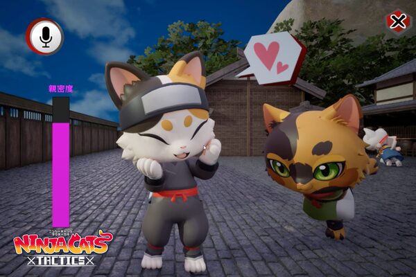 AI音声認識で猫忍者を育てる育成×タクティカルバトルゲーム『NINJA CATS: Tactics』、本日Steam早期アクセスを…