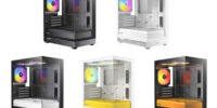 Okinos、5つのカラーが選べるピラーレスPCケース「Aqua UNO」(アクア ウノ)シリーズ発売