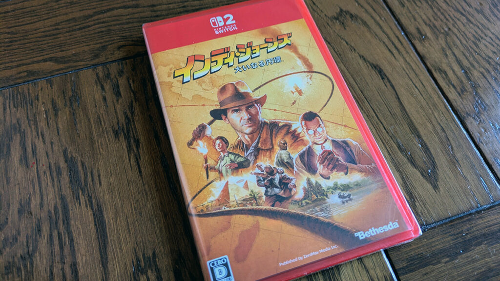 誰でもインディーになれちゃう!Switch2の「インディ・ジョーンズ/大いなる円環」を買いました。
