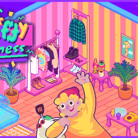 90年代テイストのヴィンテージショップ経営シミュレーション「Thrifty Business ヴィンテージショップへようこそ」が発…