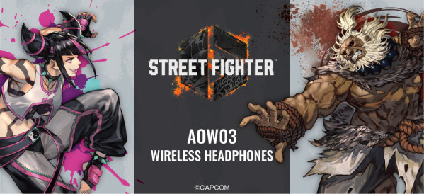 「Street Fighter 6（ストリートファイター6）」 音声ガイダンス搭載ワイヤレスヘッドホンを期間限定で受注販売 ～ 「…