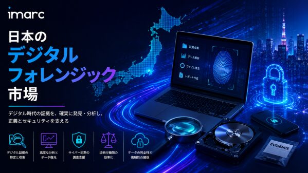 日本デジタルフォレンジック市場予測 2034 | 10.59%のCAGRで成長し、1,118 百万米ドルに達すると予測されています…