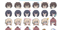 TVアニメ「クラスで２番目に可愛い女の子と友だちになった」初となるLINE絵文字がインクルーズより配信開始！