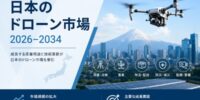 日本のドローン市場は2034年までにUSD 5.1十億を超える見込みで、CAGR 10.60％で成長