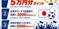 FIFAワールドカップ2026開催記念！「ワールドカップみんなで楽しもうキャンペーン」実施中！