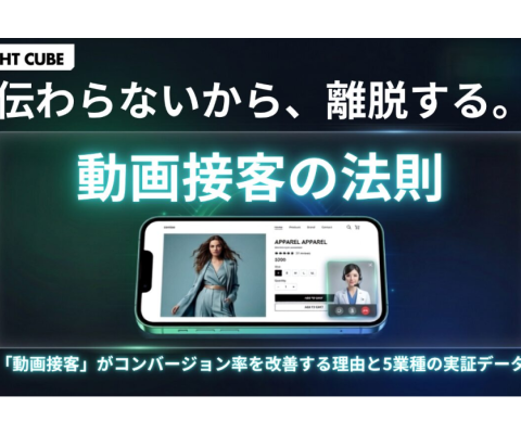 【グラッドキューブ】マーケティングメディア「 INSIGHT CUBE 」にて、「動画接客」で CVR を改善した5業種の実証デー…
