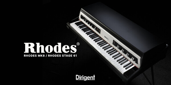 伝説のエレクトリック・ピアノ「Rhodes」国内販売開始-次世代モデルMK8/Stage 61と純正アクセサリーを展開