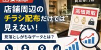 【要注意】店舗周辺だけにチラシを撒き続ける買取店が見落とす「反響後データ」