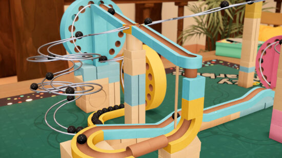 ビー玉が駆け抜ける夢のコースを作るシミュレーションゲーム「Cozy Marbles ビー玉コロコロ大作戦」の体験版が配信開始