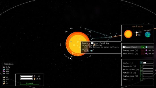 チルなBGMを聞きながら遊ぶ宇宙規模の自動化ゲーム「スターベスター：星収穫機」が発売開始