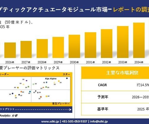 Haptic Actuator Modules Market (ハプティックアクチュエータモジュール市場)調査レポート – 世界市場規模、シェア、傾向の見通し、2026-2035年