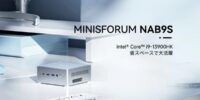 MINISFORUM、第13世代Intel Core i9-13900HK搭載のミニPC「NAB9S」を発売