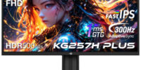 TITAN ARMY、24.5型FHD 300Hz対応ゲーミングモニター「KG257H PLUS」発売