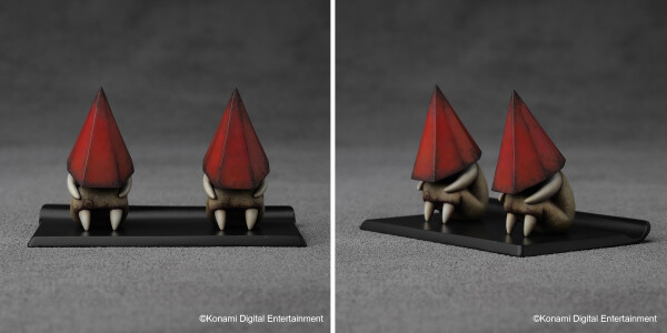 『SILENT HILL 2』 を代表するクリーチャー「レッドピラミッドシング」が、デフォルメサイズのモバイルスタンドとして登場！…