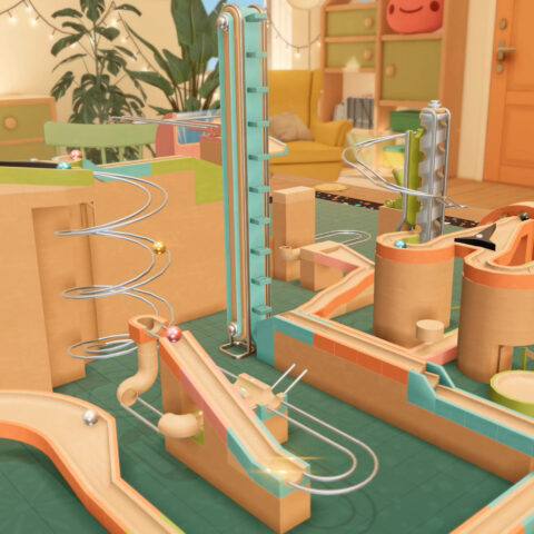 物理演算ベースで理想のビー玉コースが作れる「Cozy Marbles ビー玉コロコロ大作戦」がSteamで発売開始。世界中のプレイ…