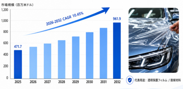 脂肪族熱可塑性ポリウレタン（TPU）市場分析レポート（2026年）：2032年988百万米ドル到達予測
