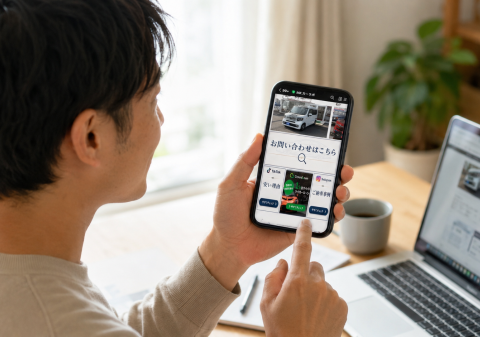 業者オークションの閲覧方法とは？ 一般の方でもLINEで毎日車両を確認できる「MKカーラボ」の新しい中古車探し