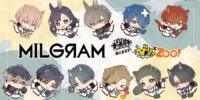 びりっと参上！！！動物になったキャラクターが飛び出してくる姿がとってもかわいい！ 『MILGRAM -ミルク?ラム-』より、【びりっとZoo!】シリーズの3商品が登場！