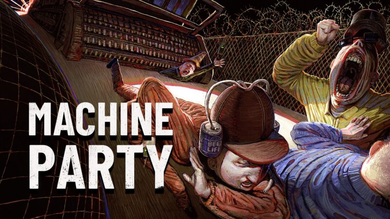 「Buckshot Roulette」開発者が手がける新作バイオレンス・パーティゲーム「Machine Party」がSteam向けに配信開始
