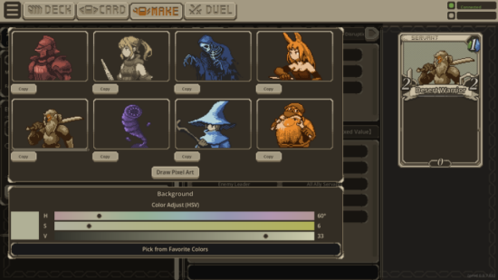 カードを自作して対人戦ができるカードゲーム「Card Make Arena」が発表。クローズドベータテストの募集もスタート