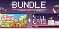 デスクトップマスコットアプリ「Sill Cats」と「Tiny Pasture」のSteamバンドルセットが販売開始。通常価格より10%割引