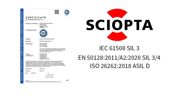 EUサイバーレジリエンス法（CRA）対応の組み込み向けリアルタイムOS「SCIOPTA」国内提供開始。堅牢なメッセージパッシングと…
