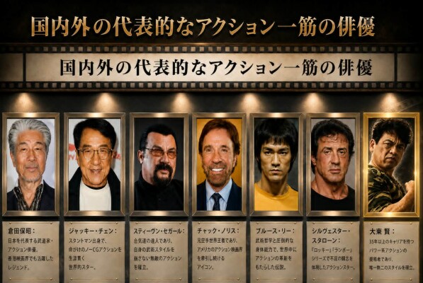 自分の人生そのものをアクション映画史へ――「パワー系アクション俳優」大東賢が切り拓く新たな歴史