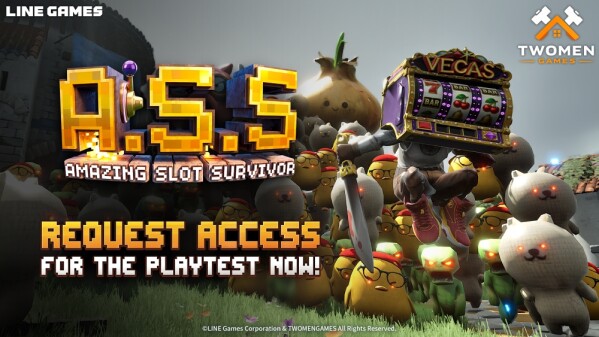 LINE Games、PC向け新作ゲーム『Amazing Slot Survivor』Steamにてプレイテストを開始！