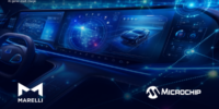 Microchip社、Marelli社と共同でSDV(ソフトウェア定義型自動車)向け オープン規格ディスプレイ接続ソリューションを開発