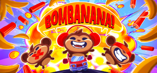 見ザル、聞かザル、言わザルの3匹で爆弾を解体するパーティゲーム「BOMBANANA!」が発売開始！600万人がデモ版をプレイした話題作