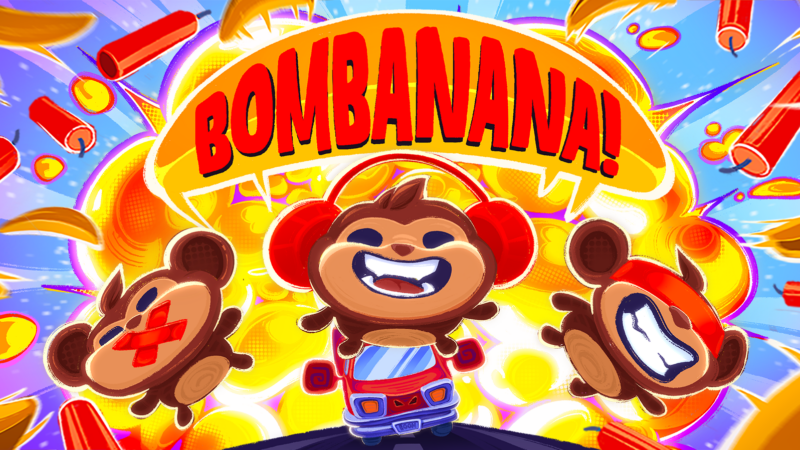 見ザル、聞かザル、言わザルの3匹で爆弾を解体するパーティゲーム「BOMBANANA!」が発売開始！600万人がデモ版をプレイした話…