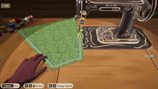 実際のドレスメイキングに着想を得たクラフトシミュレーションゲーム「Dressmaker」が発売開始！