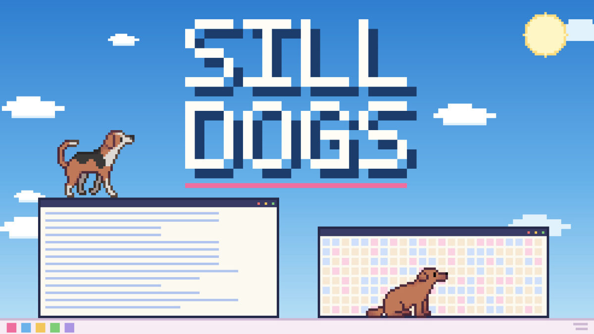 犬がPCにやって来る「Sill Dogs」をリリースしました
