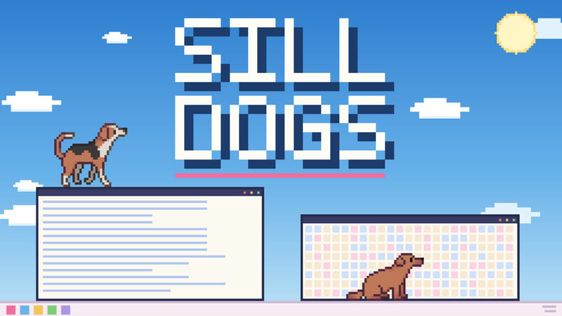 犬がPCにやって来る「Sill Dogs」をリリースしました