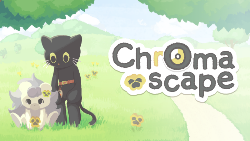 色の力を使って謎を解く2Dアドベンチャーゲーム「Chromascape」が10月1日に発売決定！