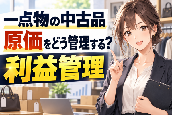 【2026年最新・利益管理調査】買取店向け「買取コージ」、一点物の中古品の原価管理方法を公開｜商品別の買取額・まとめ買取・追加費用・売却利益を整理