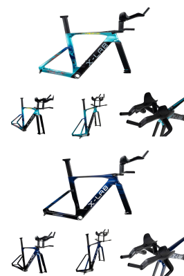 X-LAB、ブランド初のTTフレーム「TT Frame DB01」を発売 Astanaチームのレーステクノロジーを投入した「AD7…