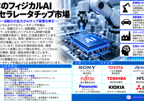 日本フィジカルAIアクセラレータチップ市場：オムロンによる6億7,500万米ドルのOnLogic買収が、エッジAI、産業用ロボティクス、次世代チップ技術に新たな機会を創出