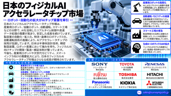 日本フィジカルAIアクセラレータチップ市場：オムロンによる6億7,500万米ドルのOnLogic買収が、エッジAI、産業用ロボティクス、次世代チップ技術に新たな機会を創出