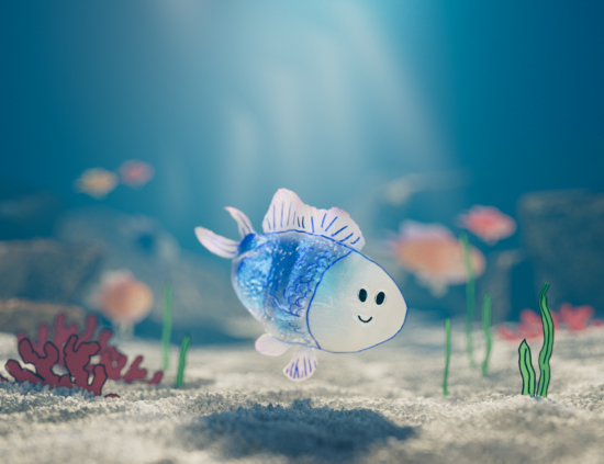 自分で描いた魚がそのまま泳ぎ出すお絵描き水槽シミュレーター「Drawquarium」が11月13日に発売！
