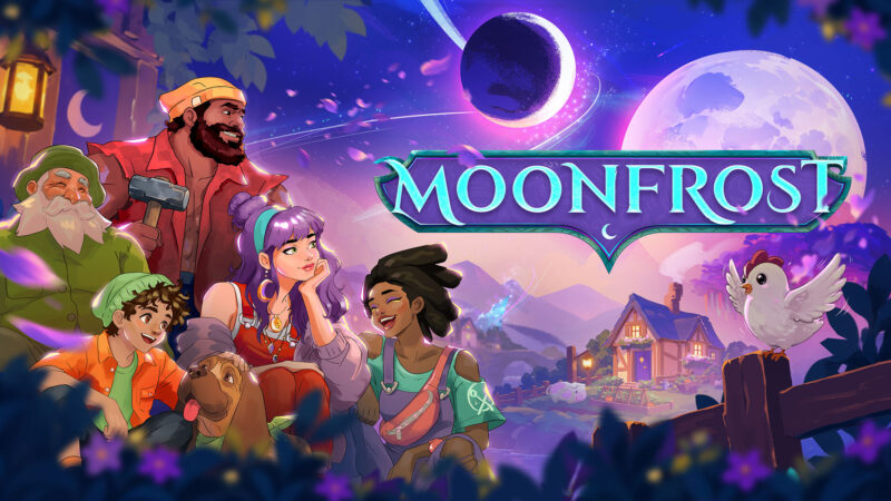슬로우라이프 RPG ‘문프로스트’로, 상처 입은 마을을 재건하고 유대를 이어가는 게임으로, 얼리 액세스 버전은 10월 13일 출시 예정이다